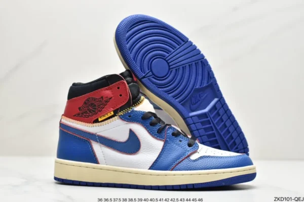 Union LA x Air Jordan 1 Retro High NRG 'Storm Blue' BV1300-146 - Image 9