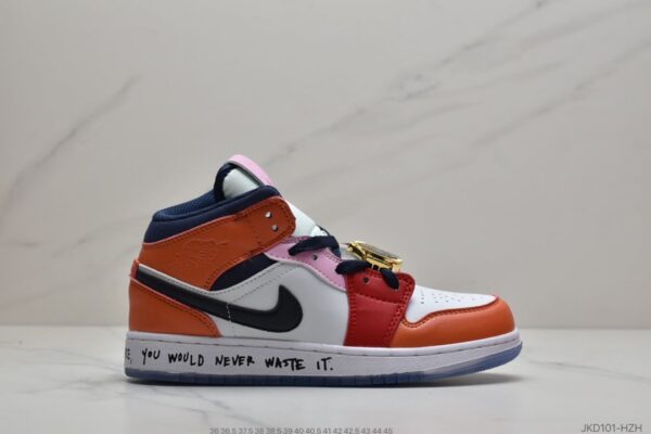 Melody Ehsani x Wmns Air Jordan 1 Mid 'Fearless' CQ7629-100 - Image 2