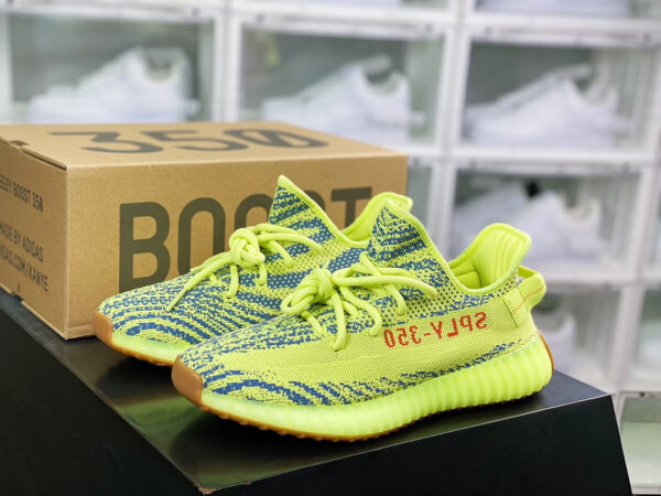 Yeezy Boost 350 V2 Semi Frozen Yellow B37572 - Image 2