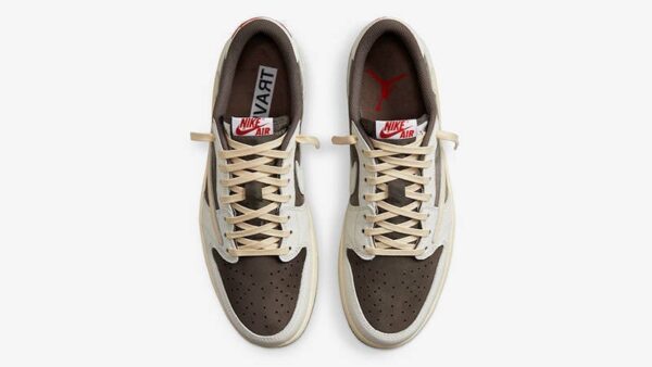 Travis Scott x Air Jordan 1 Low OG 'Reverse Mocha' DM7866-162 - Image 12
