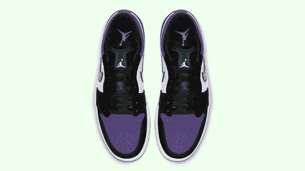 Air Jordan 1 Low Court Purple - Image 4