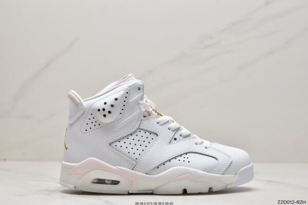 Wmns Air Jordan 6 Retro 'Gold Hoops' DH9696-100 - Image 2