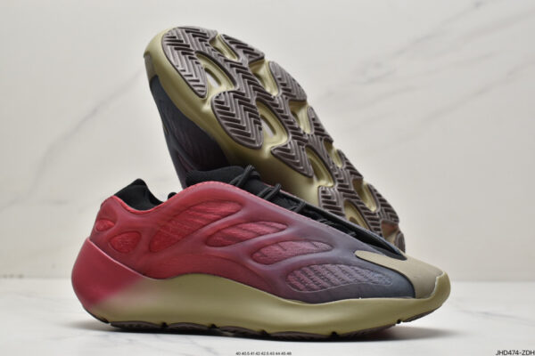 Yeezy 700 V3 Fade Carbon GW1814 - Image 6