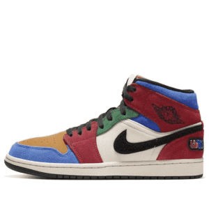 Blue The Great x Air Jordan 1 Mid 'Fearless' CU2805-100