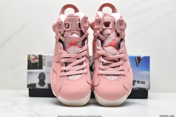 Aleali May x Wmns Air Jordan 6 Retro 'Millennial Pink' CI0550-600 - Image 8