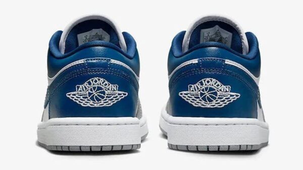 Air Jordan 1 Low White Grey Blue DC0774-042 - Image 3